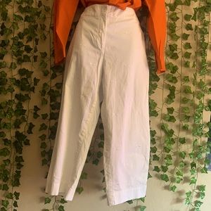 White jeans with dragonfly’s